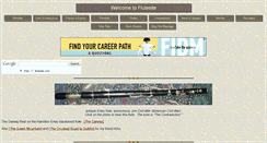 Desktop Screenshot of flutesite.com